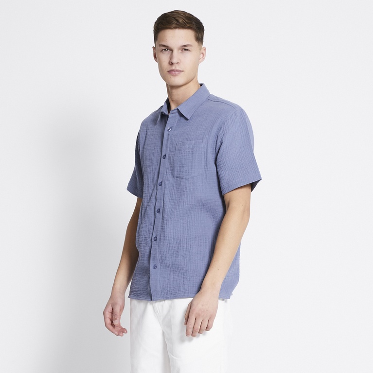 Kurzarmhemd "Isak Muslin" Kurzarmhemd "Isak Muslin"